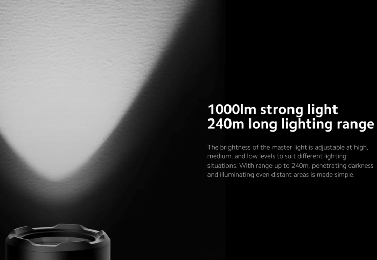 Xiaomi Taschenlampe Lumen