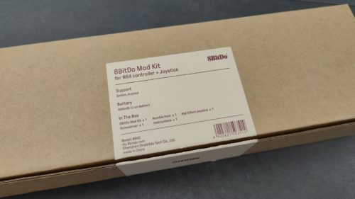 8Bitdo N64 Mod Kit Test Verpackung 2