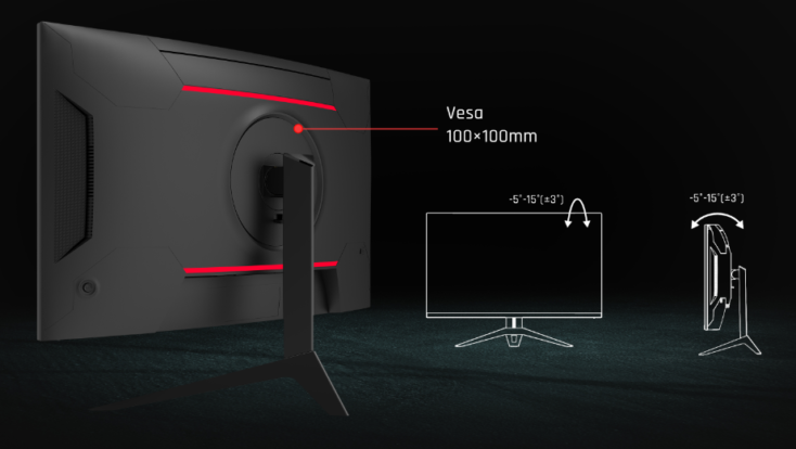 KTC H32S17 Gaming-Monitor Halterung