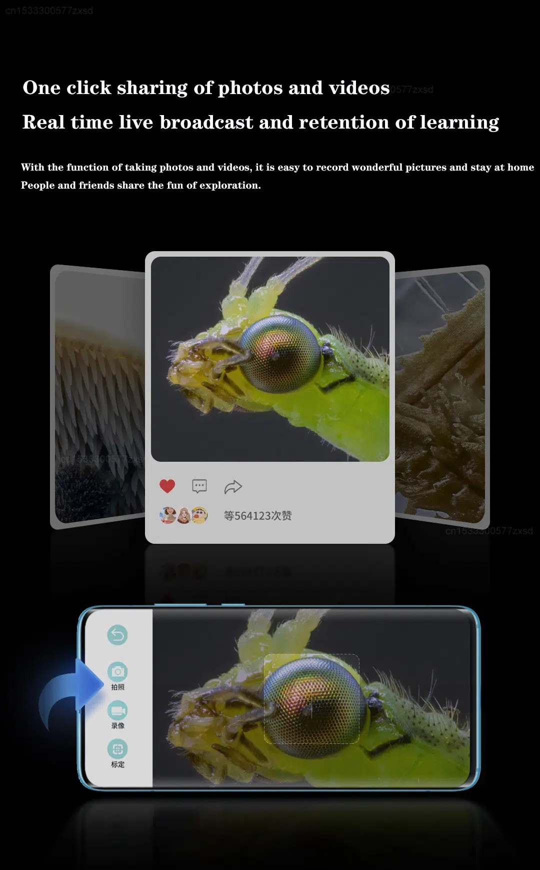 Xiaomi Dangdang Smart Mikroskop Foto Aufnahmen Xiaomi Dangdang Smart Mikroskop Foto Aufnahmen
