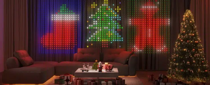 Govee Curtain Lights Weihnachtsdeko