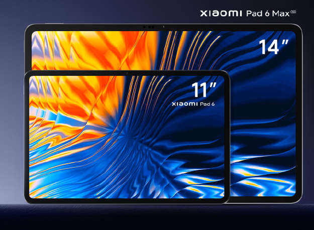 Xiaomi Pad 6 Max 14 Größenvergleich mit Pad 6