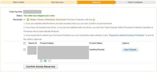 aliexpress goodsreceived aliexpress goodsreceived