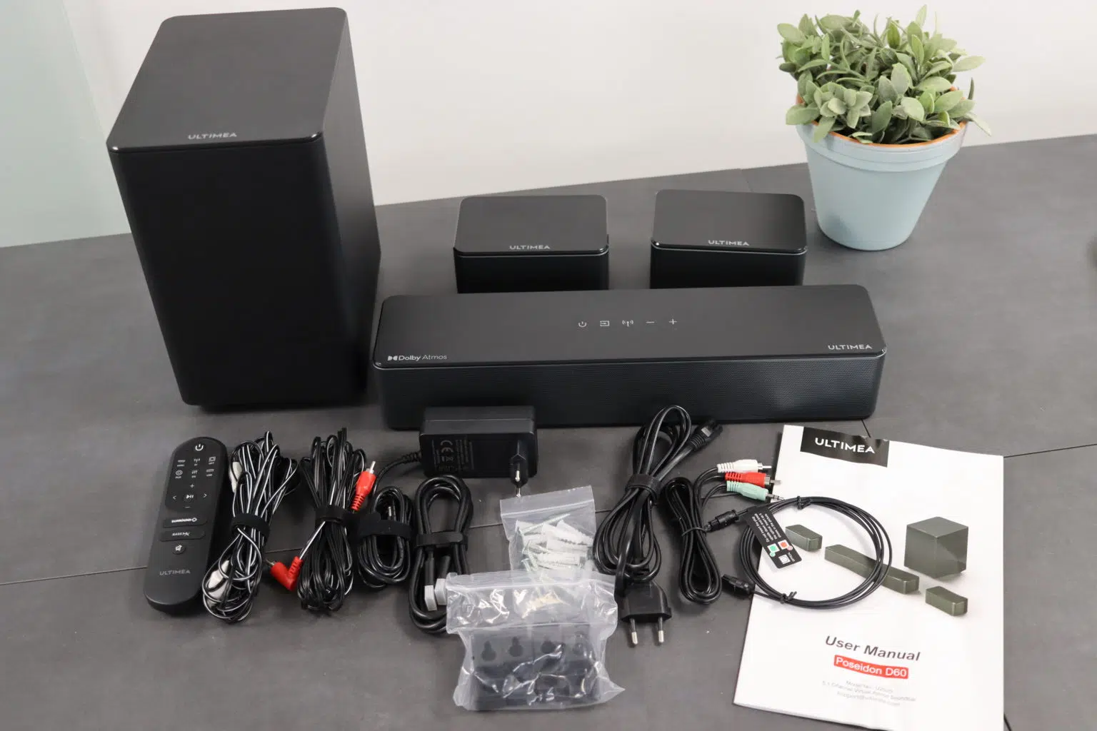 Test Ultimea Poseidon D60 5.1 Heimkinosystem mit Dolby Atoms