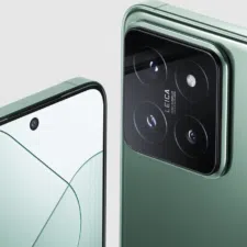Xiaomi 14 von vorne und hinten