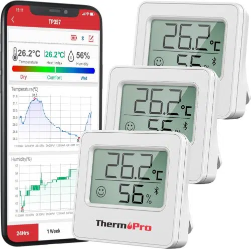 ThermoPro TP49W Indoor thermometer Humidity Temperature Gauge