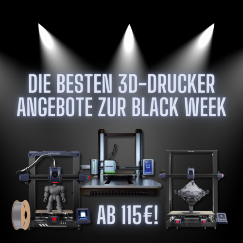 3D Drucker Black Week Aufmacher