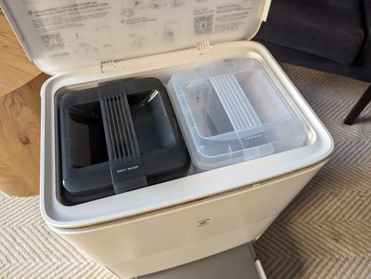 ECOVACS X2 OMNI Tanks