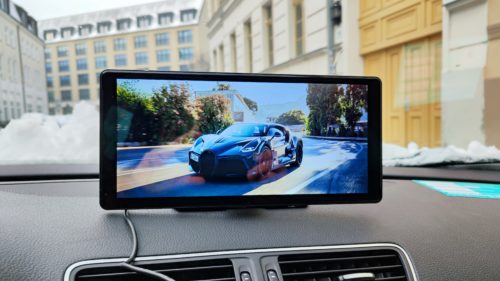 Hikity Auto Multimedia Player Startbildschirm