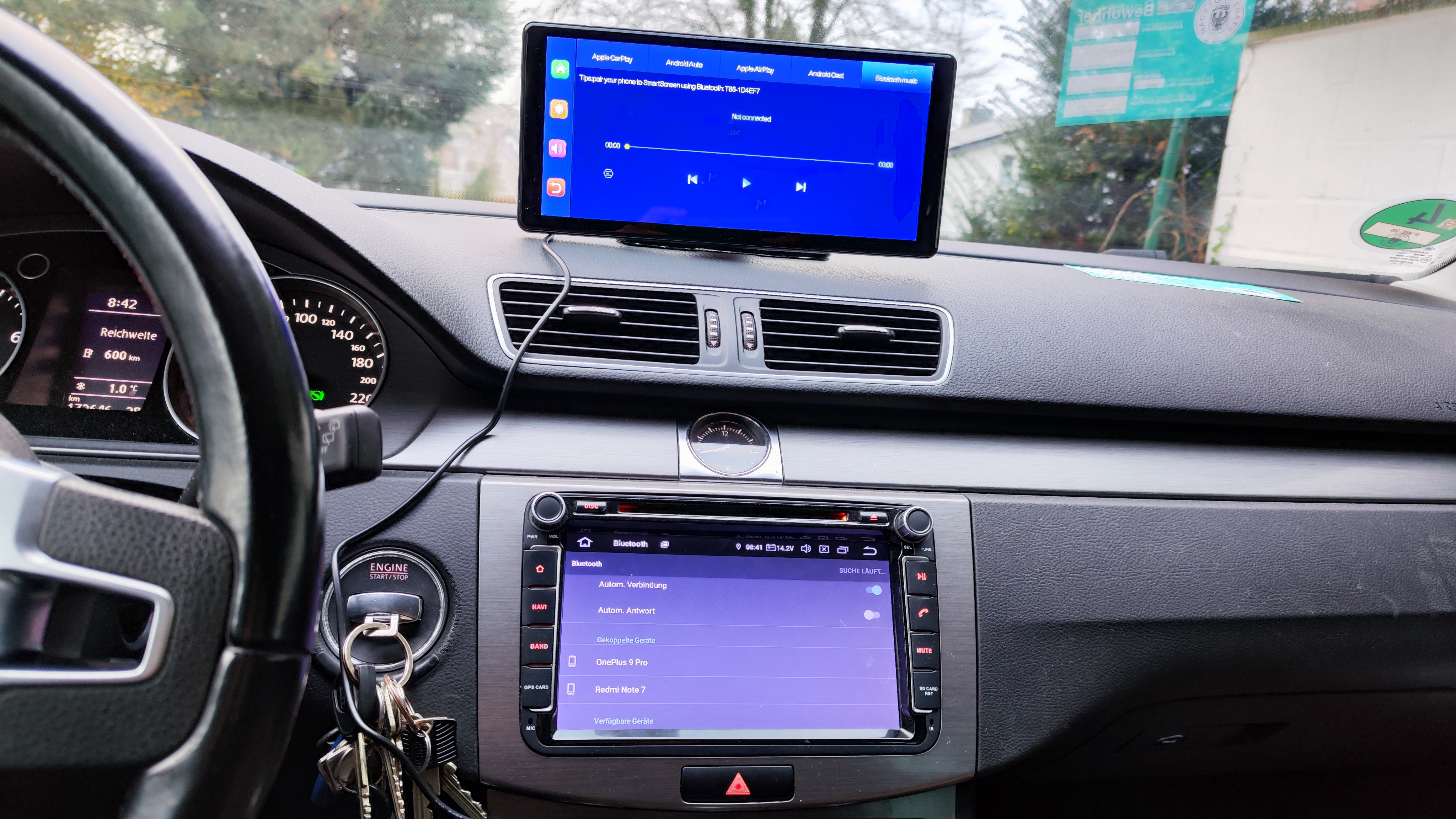 Carlinkit 4.0 Wireless - Schnelles und kabelloses Apple CarPlay & Android  Auto