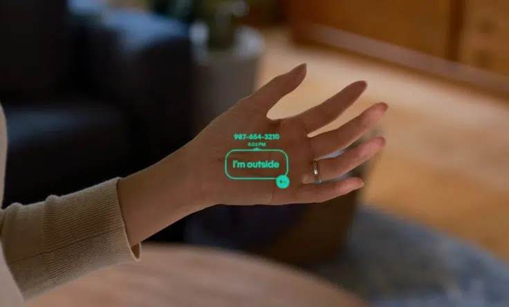 Humane Ai Pin Hand