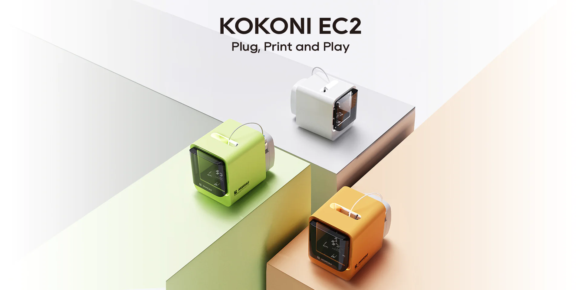 Klein & kinderleicht zu bedienen: KOKONI EC2 3D-Drucker