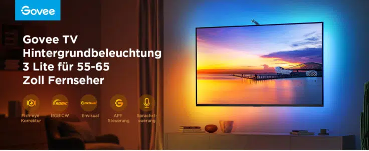 Ambilight zum Nachrüsten - Govee TV Backlight 3 Lite