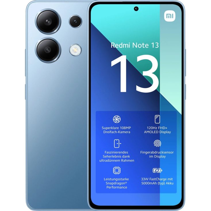 Redmi Note 13 4G Smartphone Design