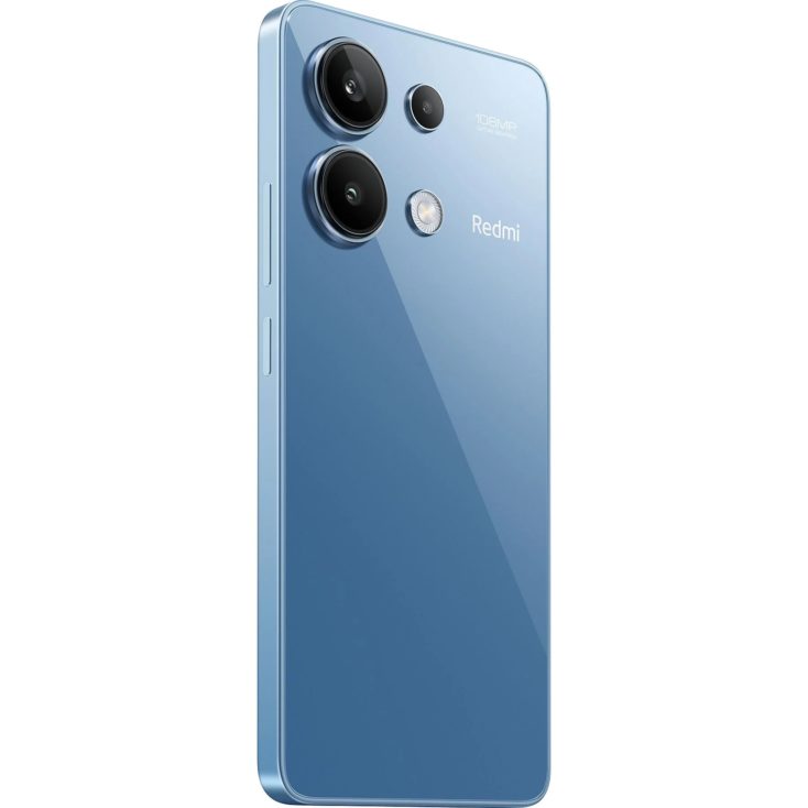 Redmi Note 13 4G Smartphone Rueckseite Blau