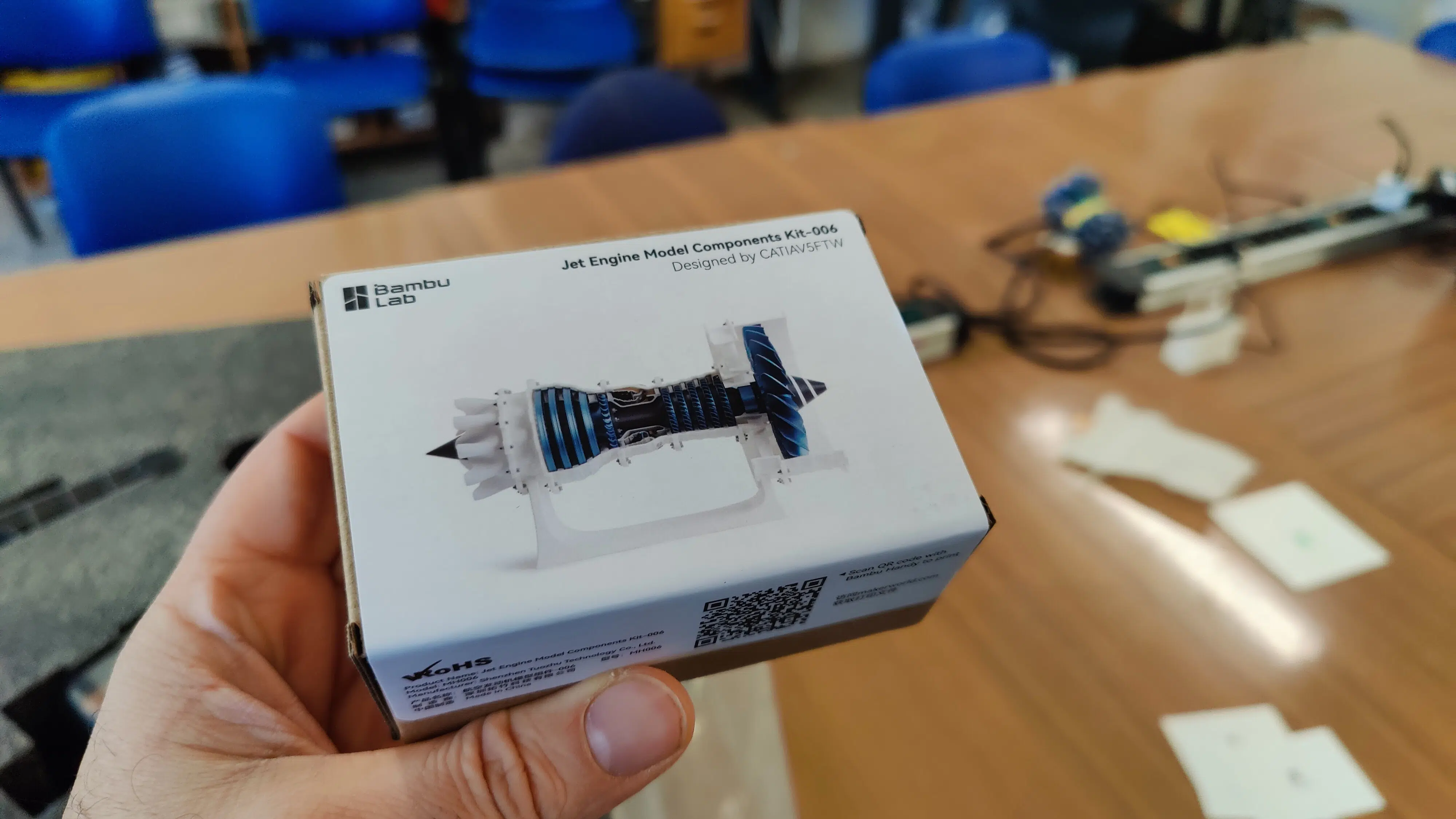 Bambu Lab A1   Jet Engine Modell