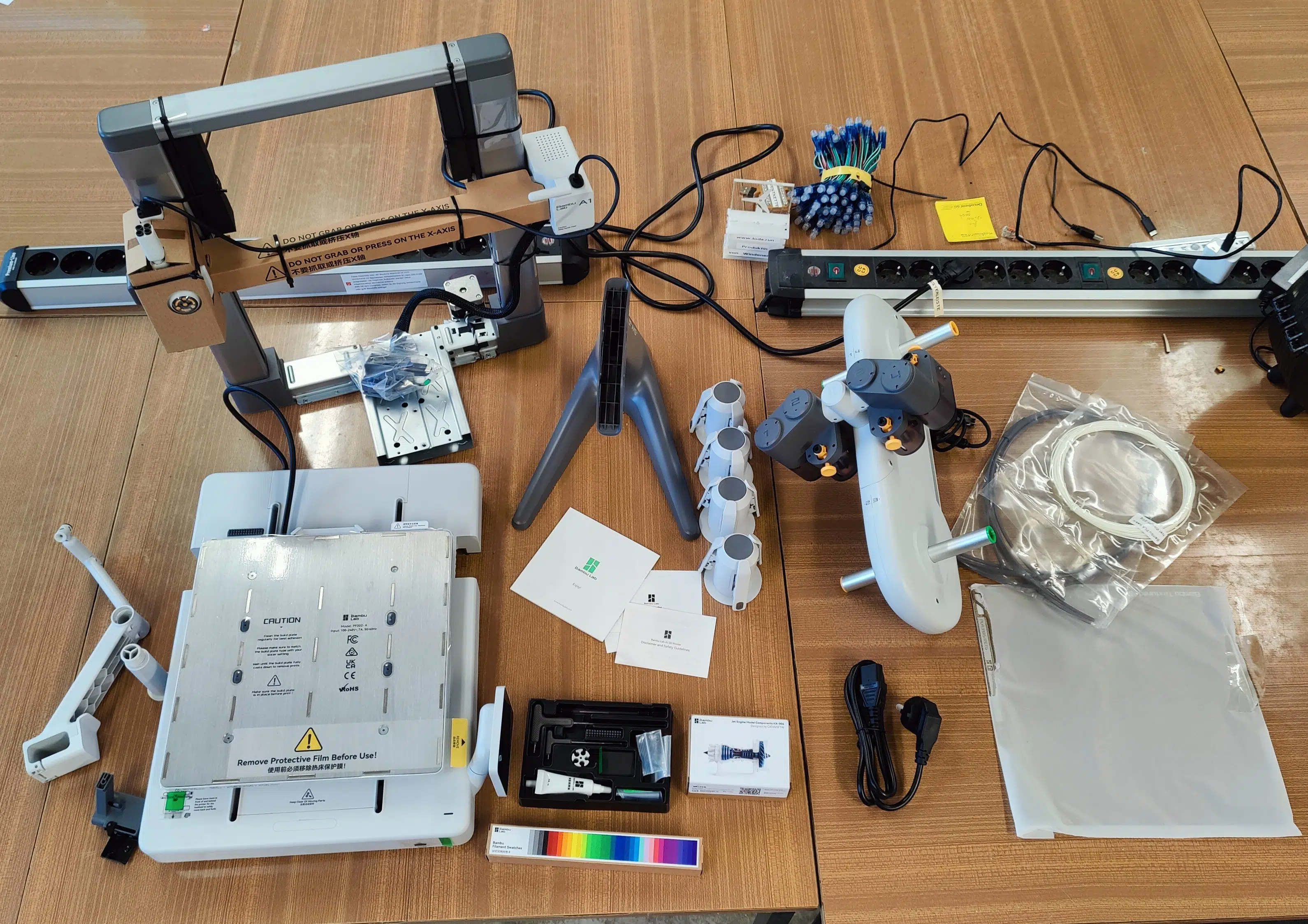 Bambu Lab A1   Lieferumfang e1705494319670