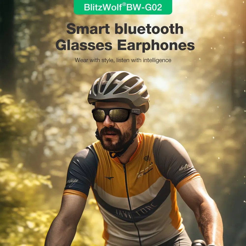 BlitzWolf BW-G02 Sonnenbrille mit Bluetooth-Lautsprecher 4 BlitzWolf BW-G02 Sonnenbrille mit Bluetooth-Lautsprecher 4