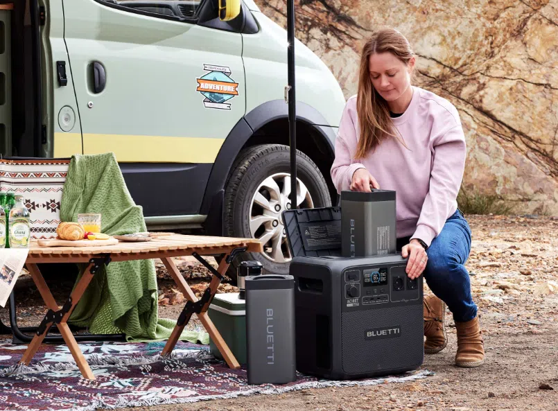 Bluetti SwapSolar - Portable Kühl- und Gefrierbox mit Wechselakkus