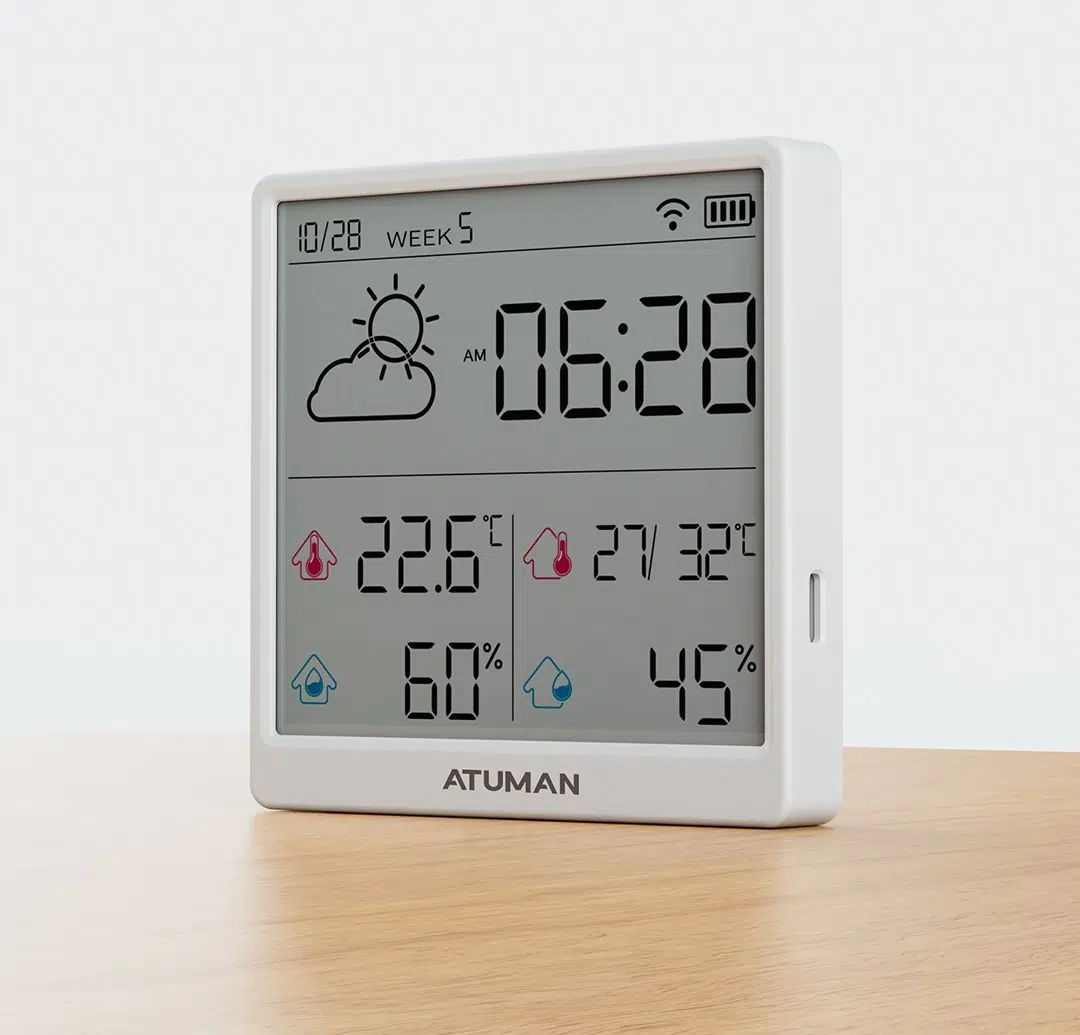 Duka Atuman TH3: Low-Budget WLAN Thermo-Hygromete