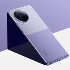 Xiaomi Civi 4 lila Rückseite