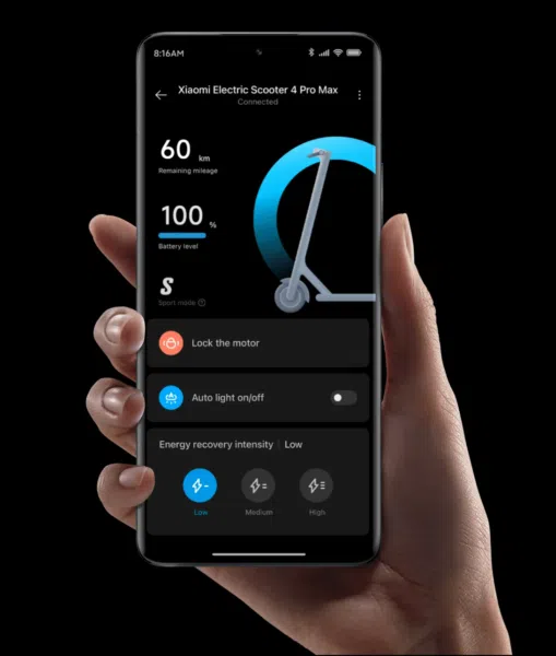 Xiaomi Electric Scooter 4 Pro Max App