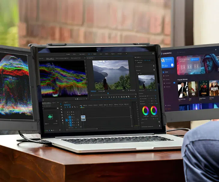 GTMEDIA MATE X Dual-Monitor: Produktivitätsschub für Notebooks