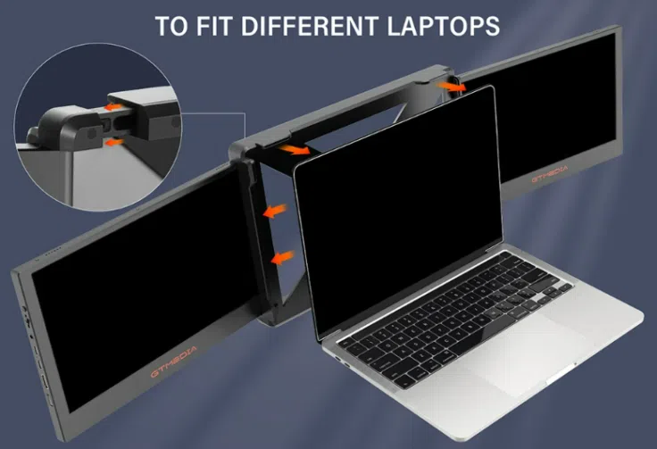 GTMEDIA MATE X Dual-Monitor Halterung