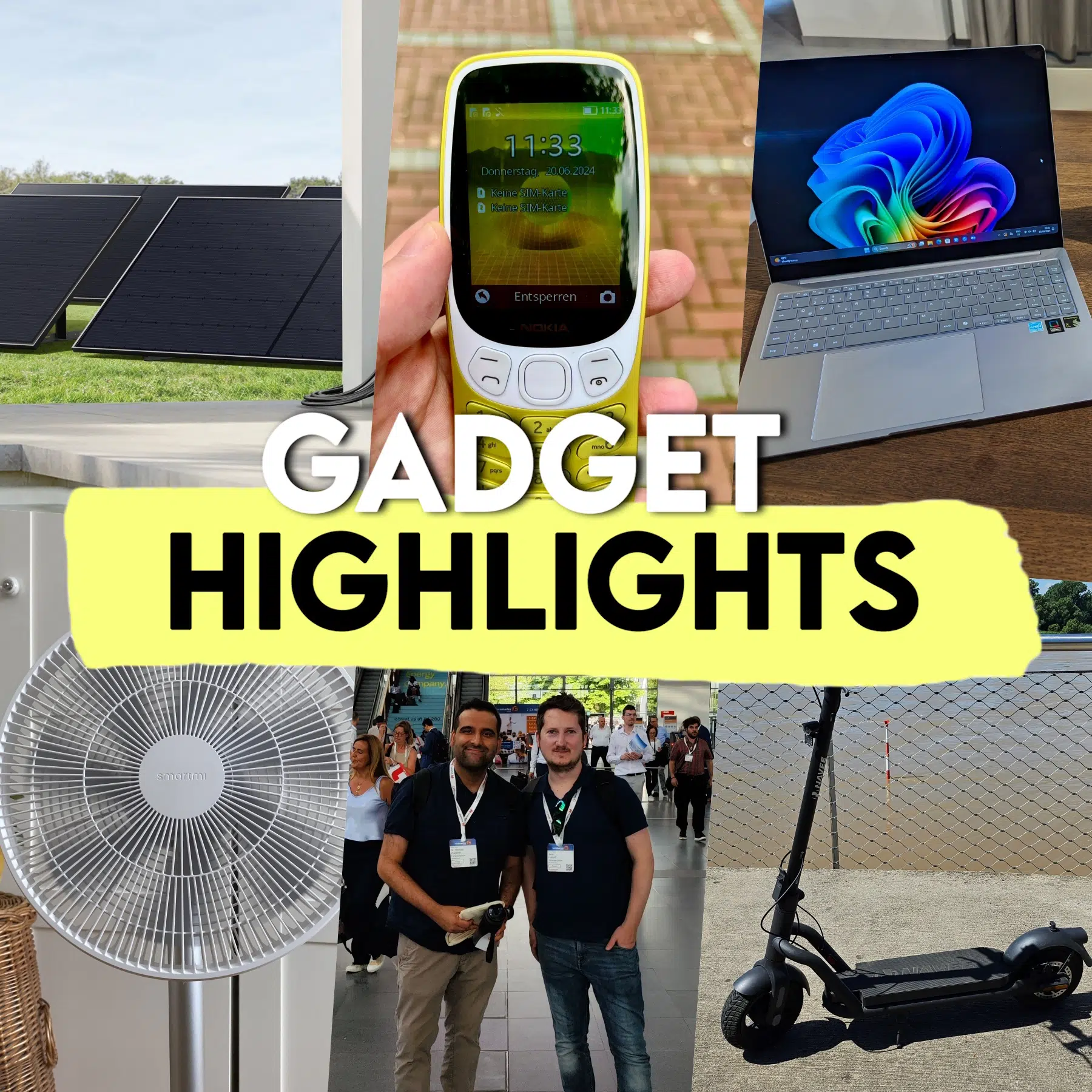 Gadget Highlights Juni 2024 square text Gadget Highlights Juni 2024 square text