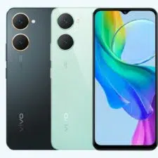 Vivo Y03 drei Modelle zwei Rückseiten und eine Vorderseite