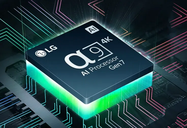 LG OLED evo C4 BIldprozessor