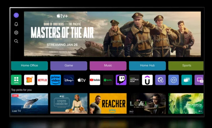 LG OLED evo C4 webOS 24