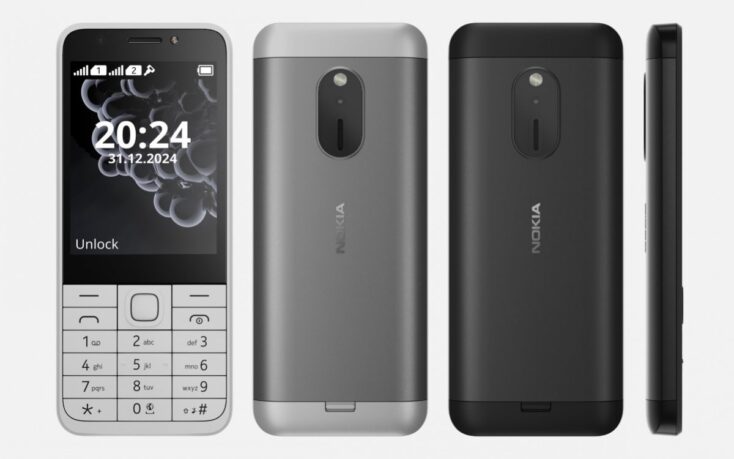 Nokia 230 Vorderseite und Rueckseite