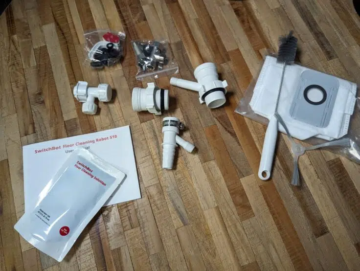 SwitchBot S10 Lieferumfang