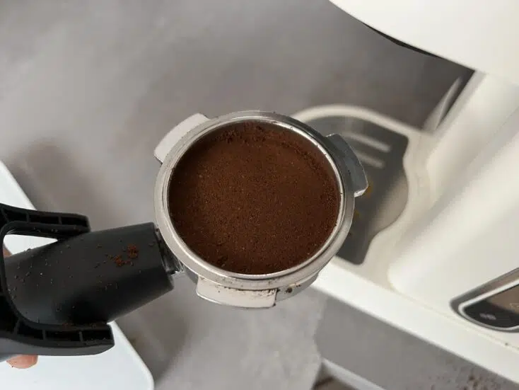 HiBREW H14 Kaffeemaschine Mahlgut