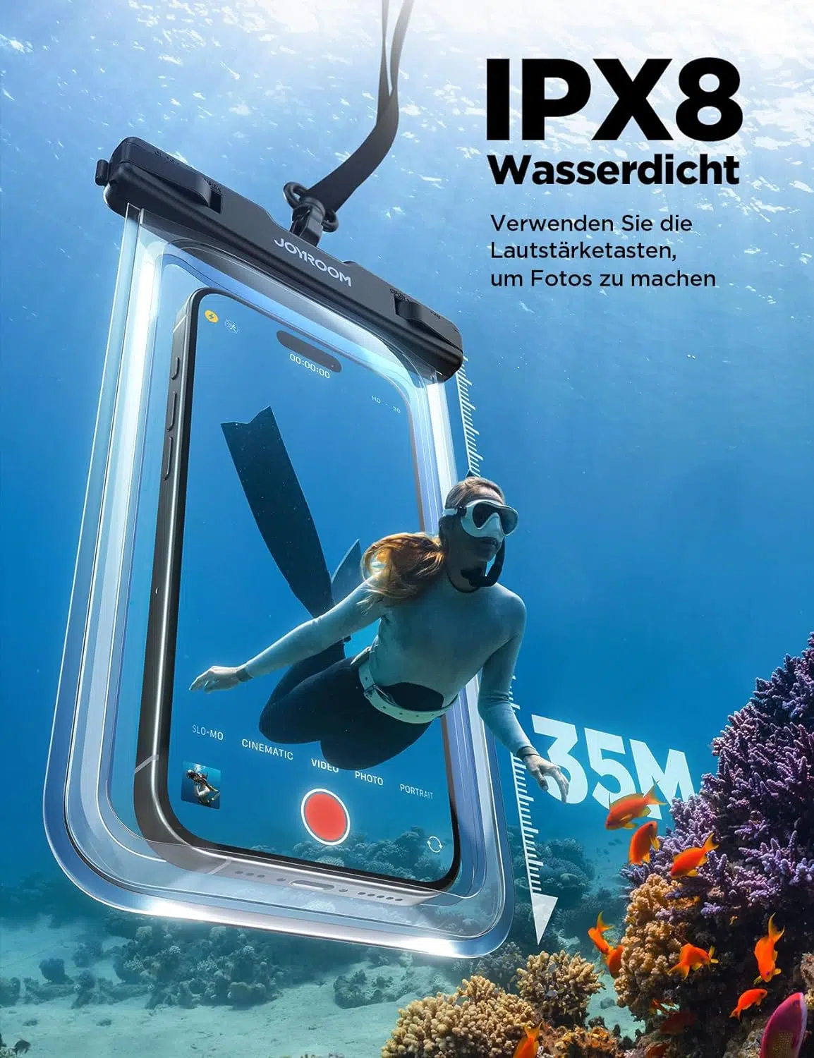 wasserdichte Smartphone-Huelle