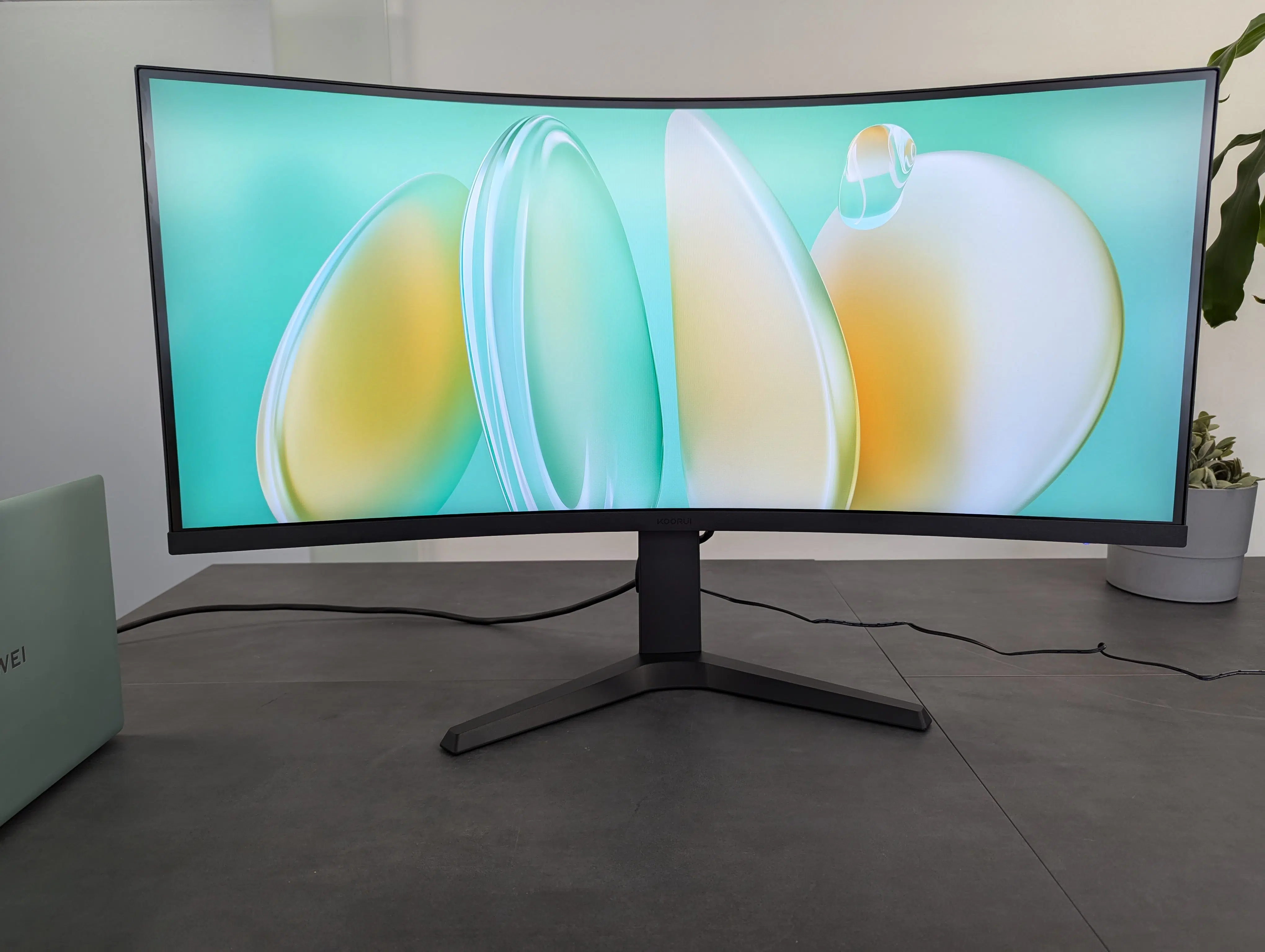 KOORUI 34E6UC hoechste Position