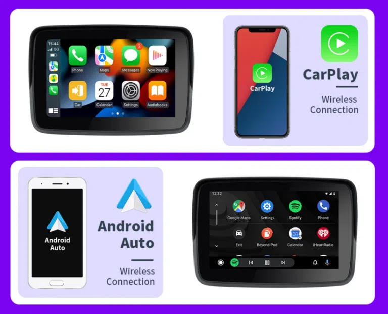 Carplay & Android Auto auf dem Motorrad: So geht's unter 50€