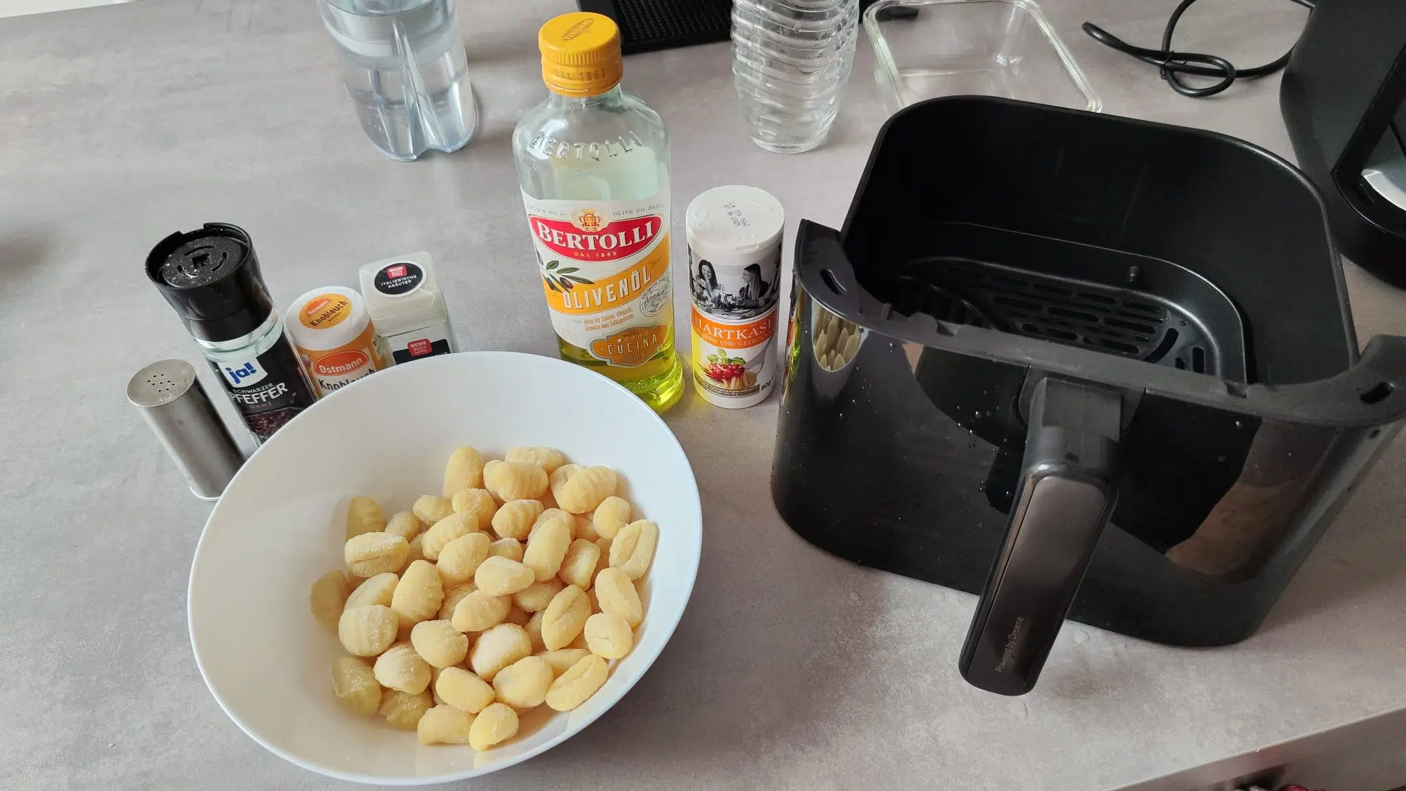 Dreame Mova AeroChef FD10 Pro baked Gnocchi Zubereitung Dreame Mova AeroChef FD10 Pro baked Gnocchi Zubereitung