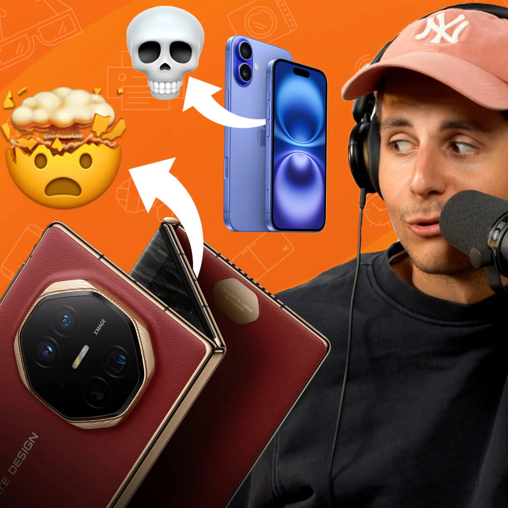 Huawei Mate XT Das GEGENTEIL vom iPhone 16 – Technisch Gesehen Podcast #124