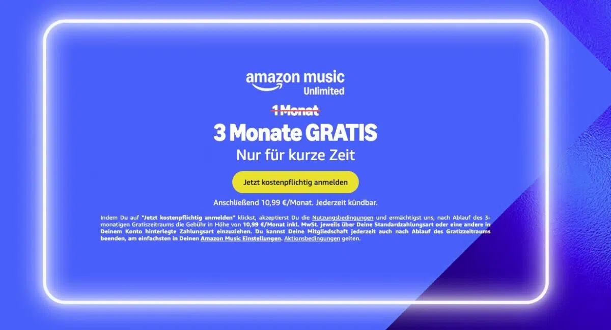 Amazon Music Unlimited 3 Monate Prime Day 2025 Amazon Music Unlimited 3 Monate Prime Day 2025
