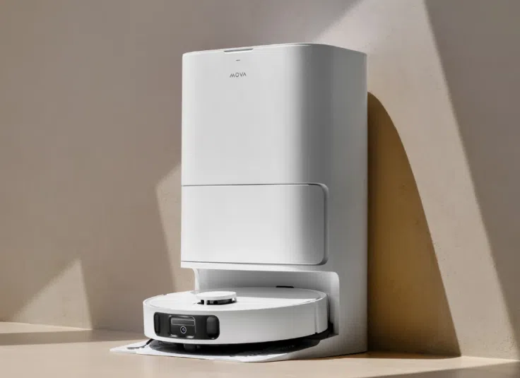 Dreame Mova E30 Ultra Produktbild der Station mit Saugroboter