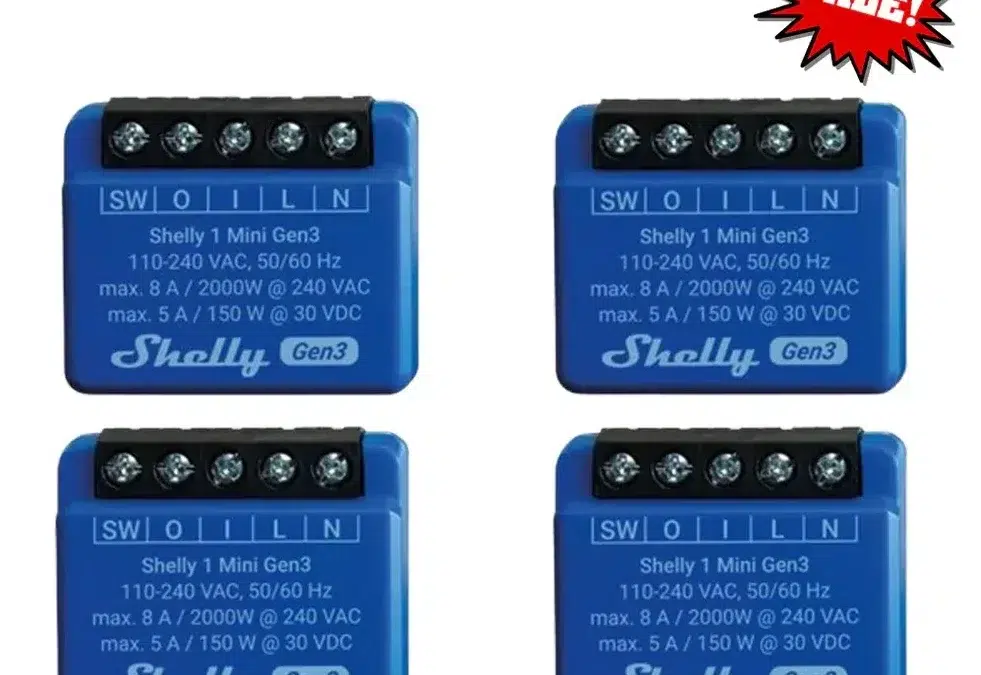 Shelly-Mini1 gen3-viererpack sale