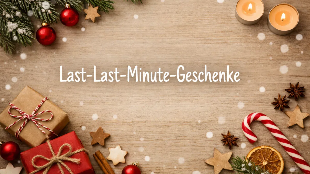 Last-Minute Geschenke
