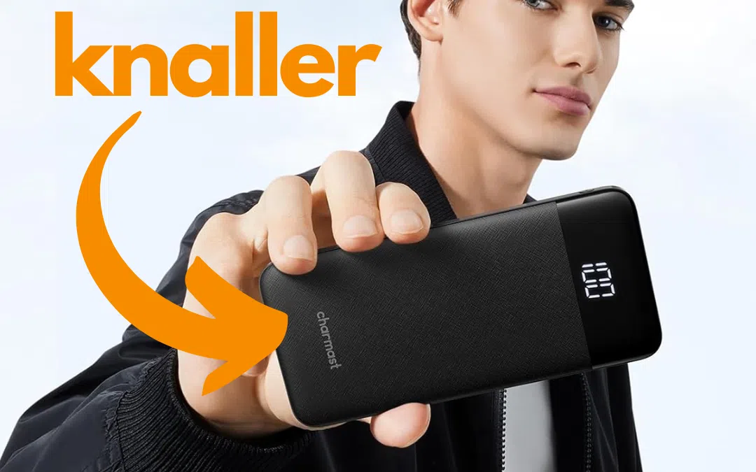 Charmast Powerbank Ultra Sim 10400mAh-Aufmacher