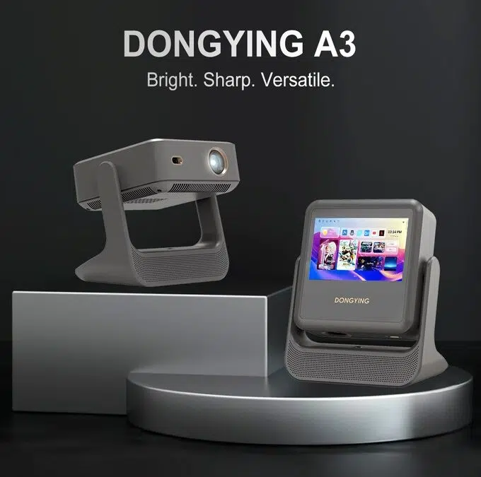 DONGYING A3 Beamer mit Touch-Display Kickstarter 1 DONGYING A3 Beamer mit Touch-Display Kickstarter 1
