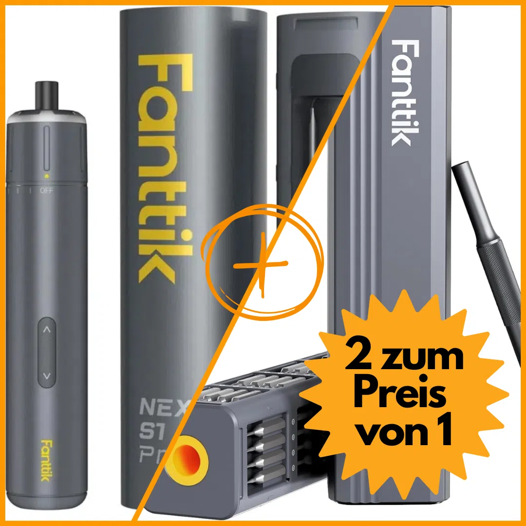 DEAL-ALARM! Fanttik Top-Schraubendreher-Duo: 2 für 1 Aktion + 20% Rabatt!