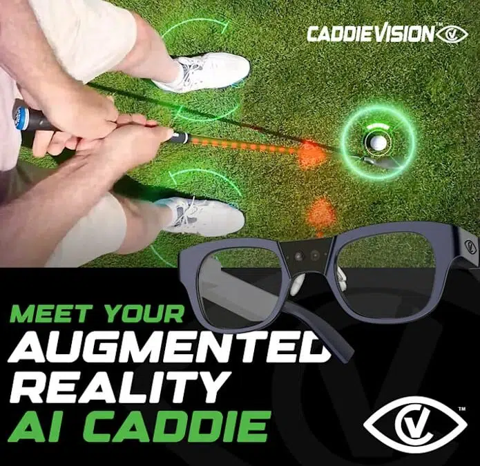 Caddie Vision AR Brille fuer Golfer 1