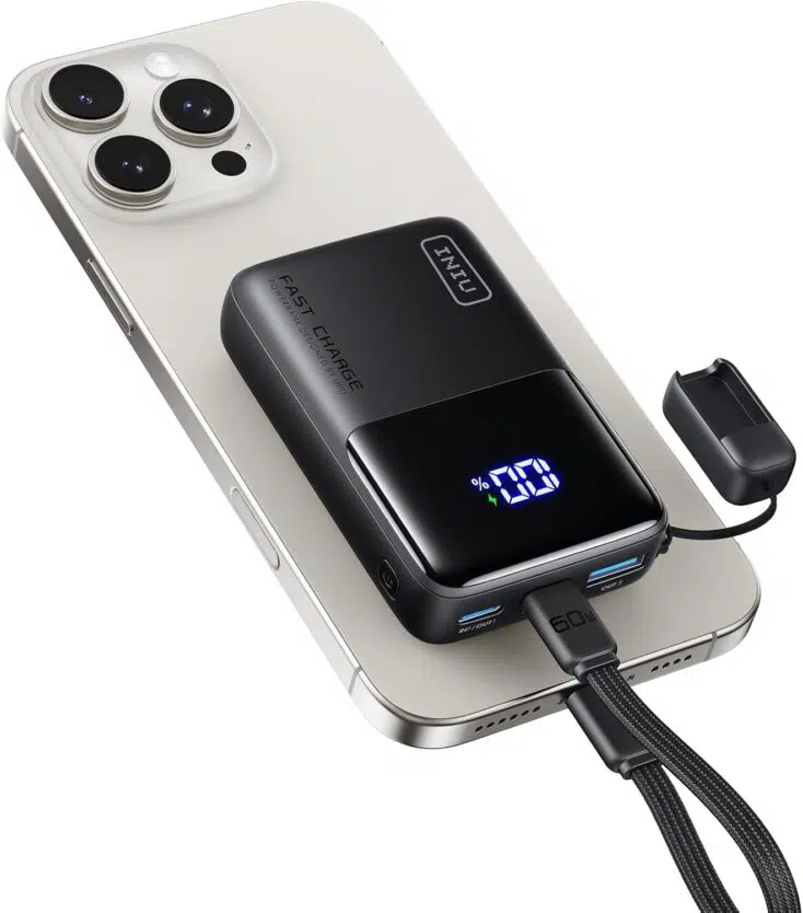 INIU Mini Powerbank mit 45W und 10.000mAh
