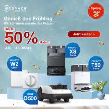 ECOVACS Frühlingsangebote